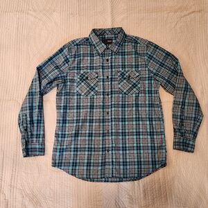 HURLEY MEN'S XL LS BUTTON DOWN SHIRT EXCELLENT PRE-OWNED CONDITION!! 👀🔥🔥